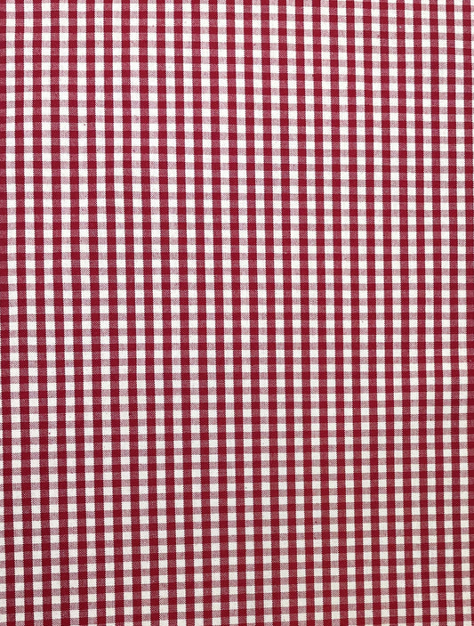 Small Red Gingham Check