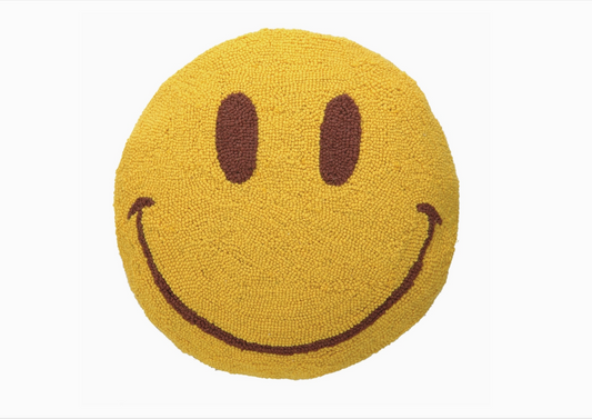 Smile Face Hook Pillow