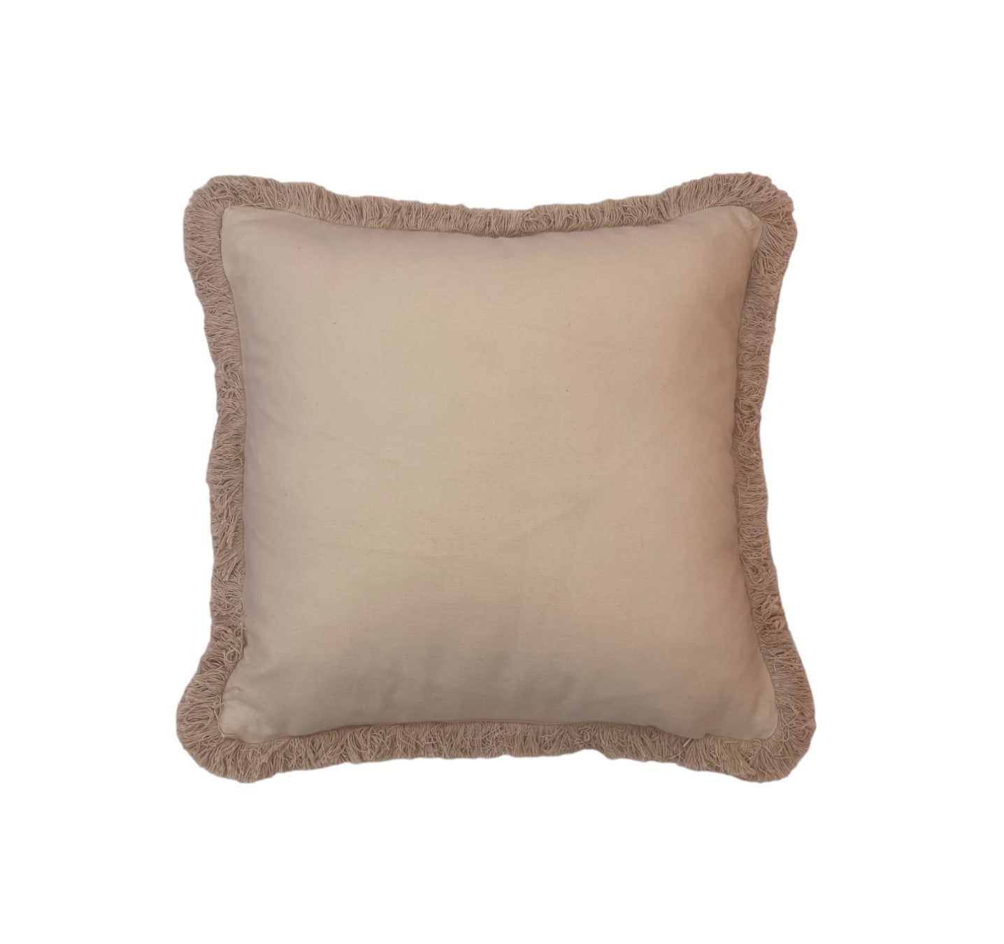 Sibyl Colefax Green Squiggle Fringed Cushion