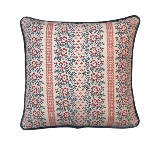 Charlotte Gaisford Suzanne Red Cushion 20"