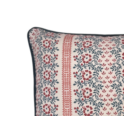 Charlotte Gaisford Suzanne Red Cushion 20"