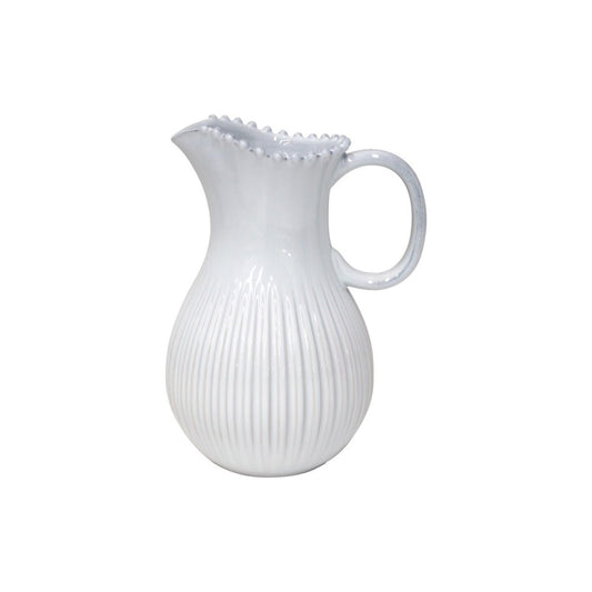 Pearl White Pitcher