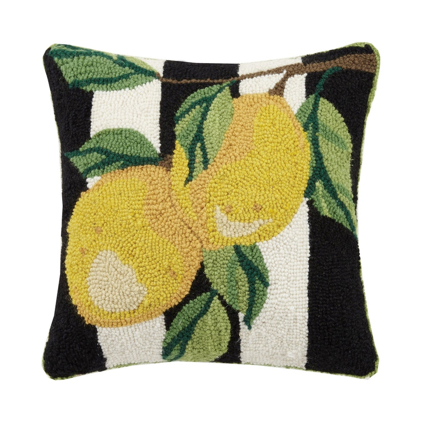 Lemon Branch Hook Cushion