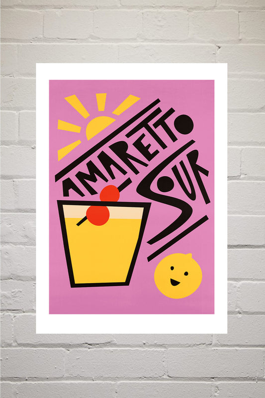 'Amaretto Sour' Print