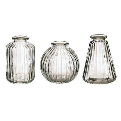 Set of 3 Bud Vases