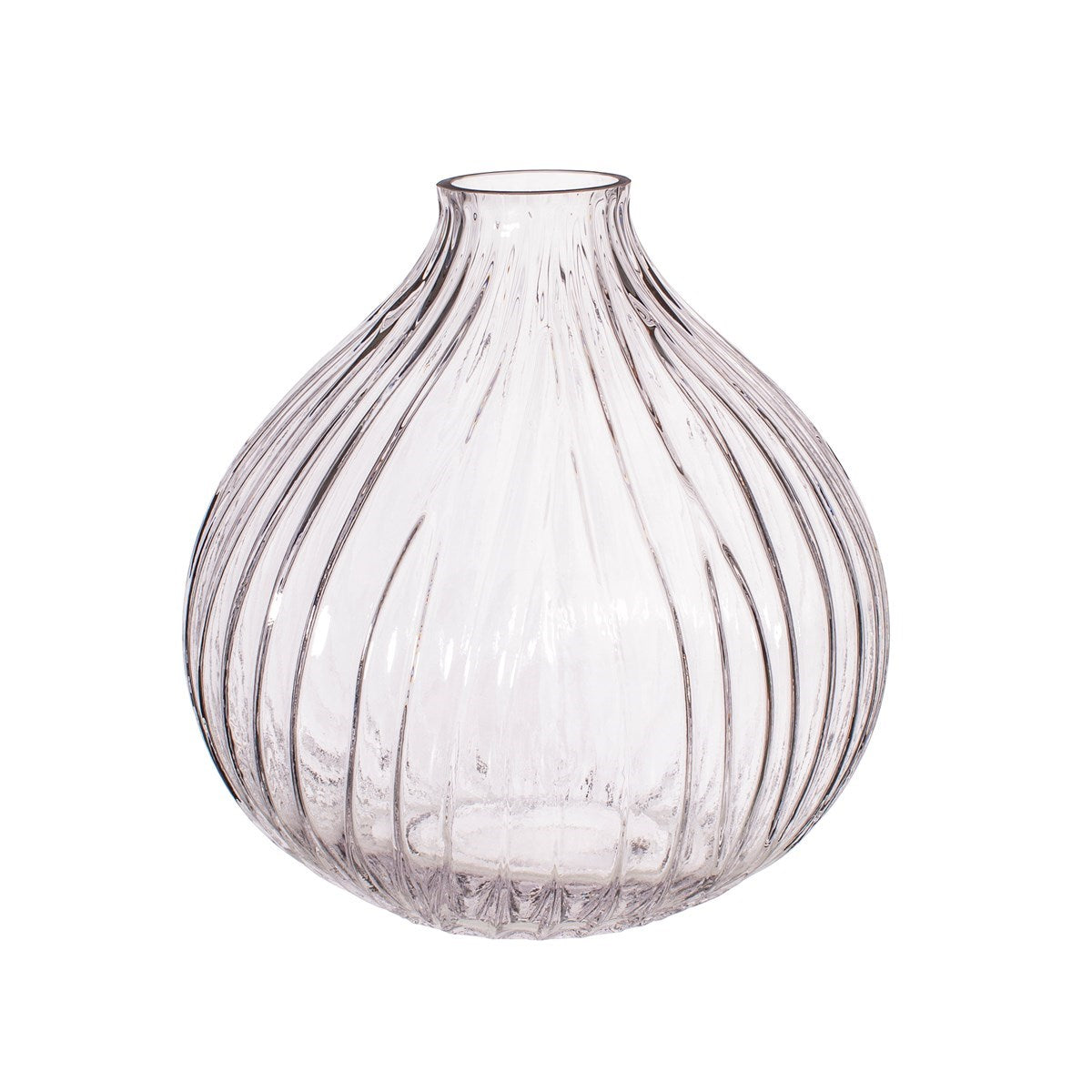 Round Fluted Vase