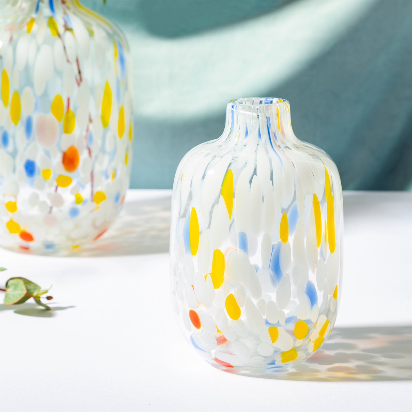 Small Multicoloured Confetti Vase