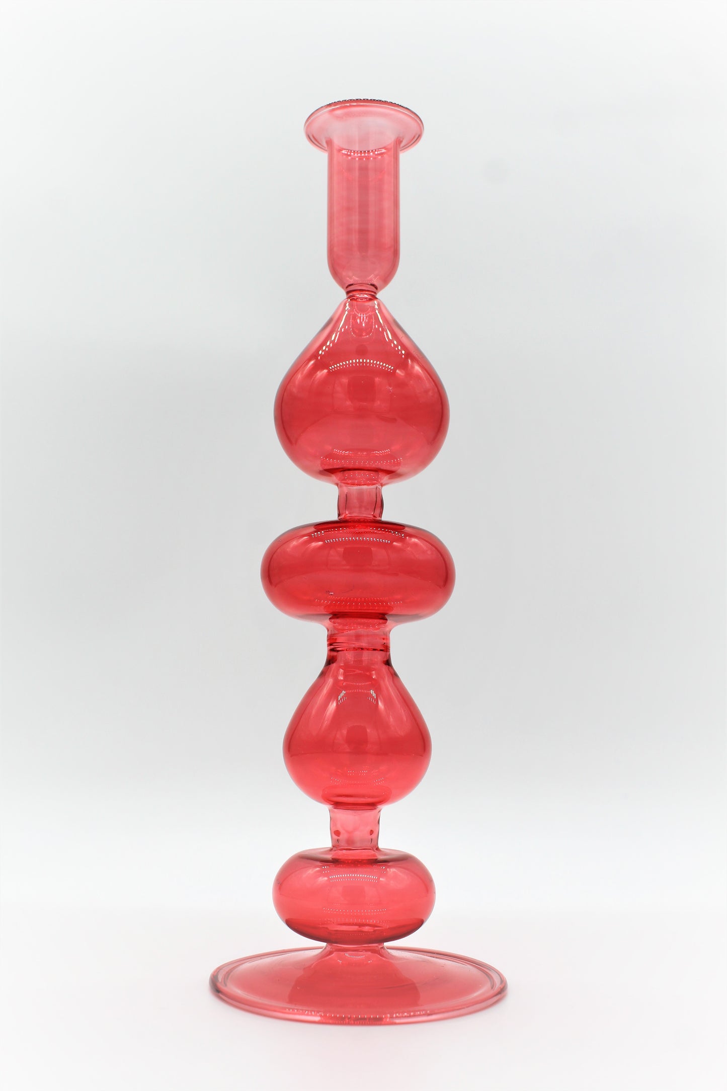 Tall Bubble Candle Holder