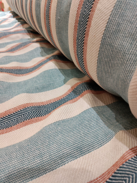 Pastel Stripe - Upstairs Downstairs Interiors