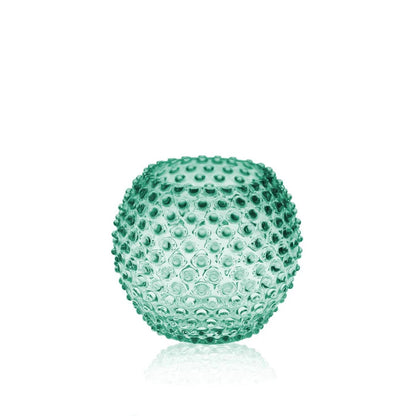 Beryl Hobnail Vase