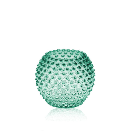 Beryl Hobnail Vase
