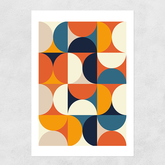 'Autumn Circles' Print