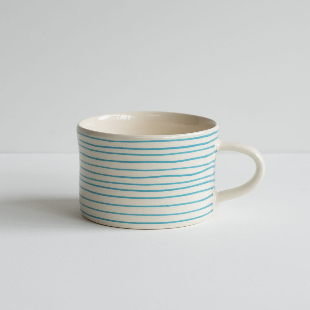 Stripes Mug - Turquoise