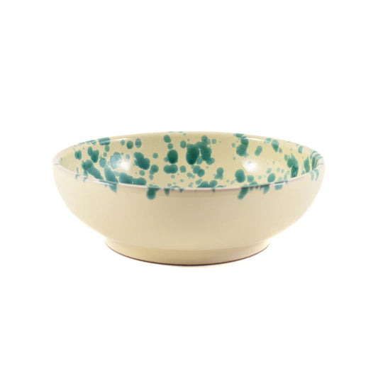 Aquamarine Splatter Bowl