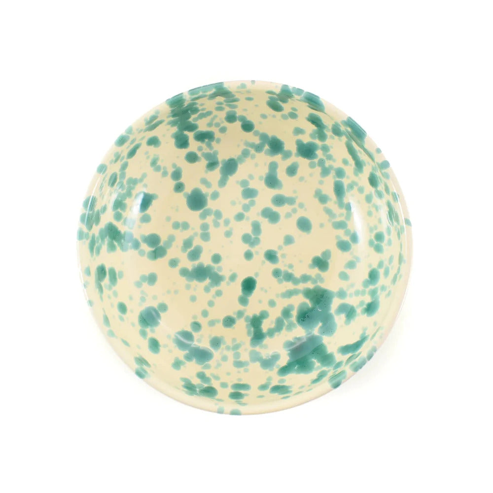 Aquamarine Splatter Bowl