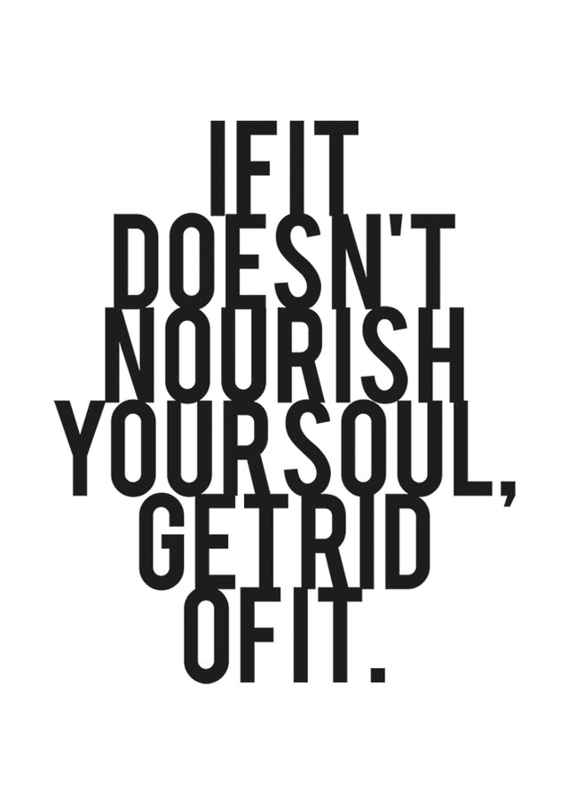 'Nourish Your Soul' Print