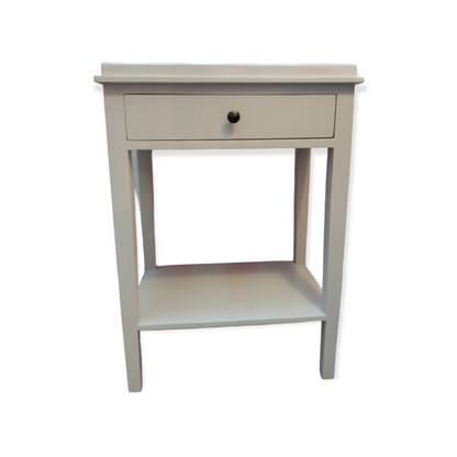 French Grey Classic Bedside Table