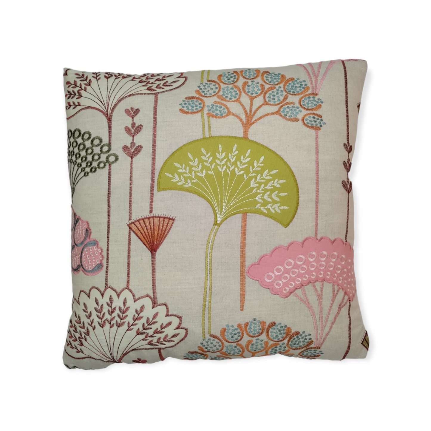 Prestigious Textiles Embroidered Floral Cushion