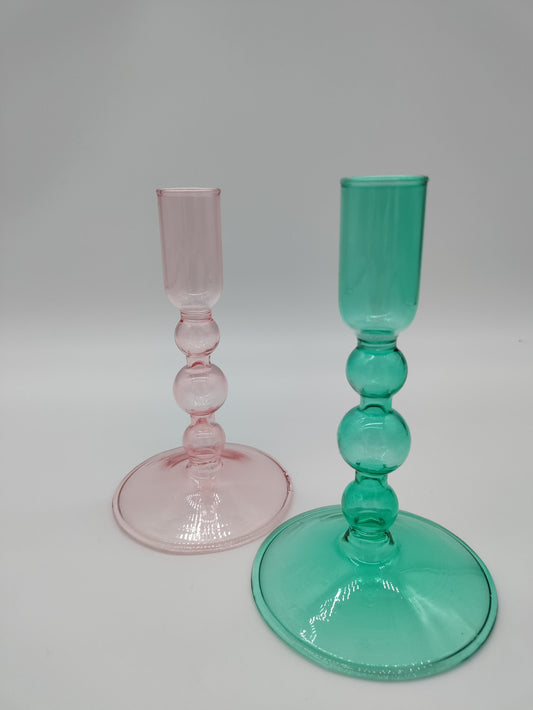 Short Slim Candle Holder - Upstairs Downstairs Interiors