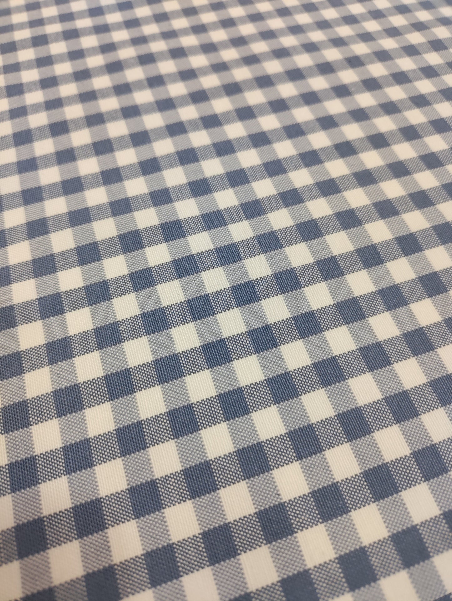 Small Blue Gingham Check
