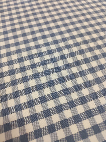 Small Blue Gingham Check