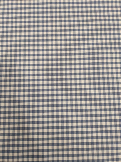 Small Blue Gingham Check