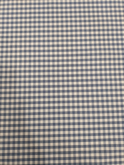 Small Blue Gingham Check