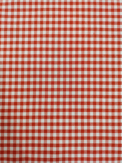 Red Gingham Check