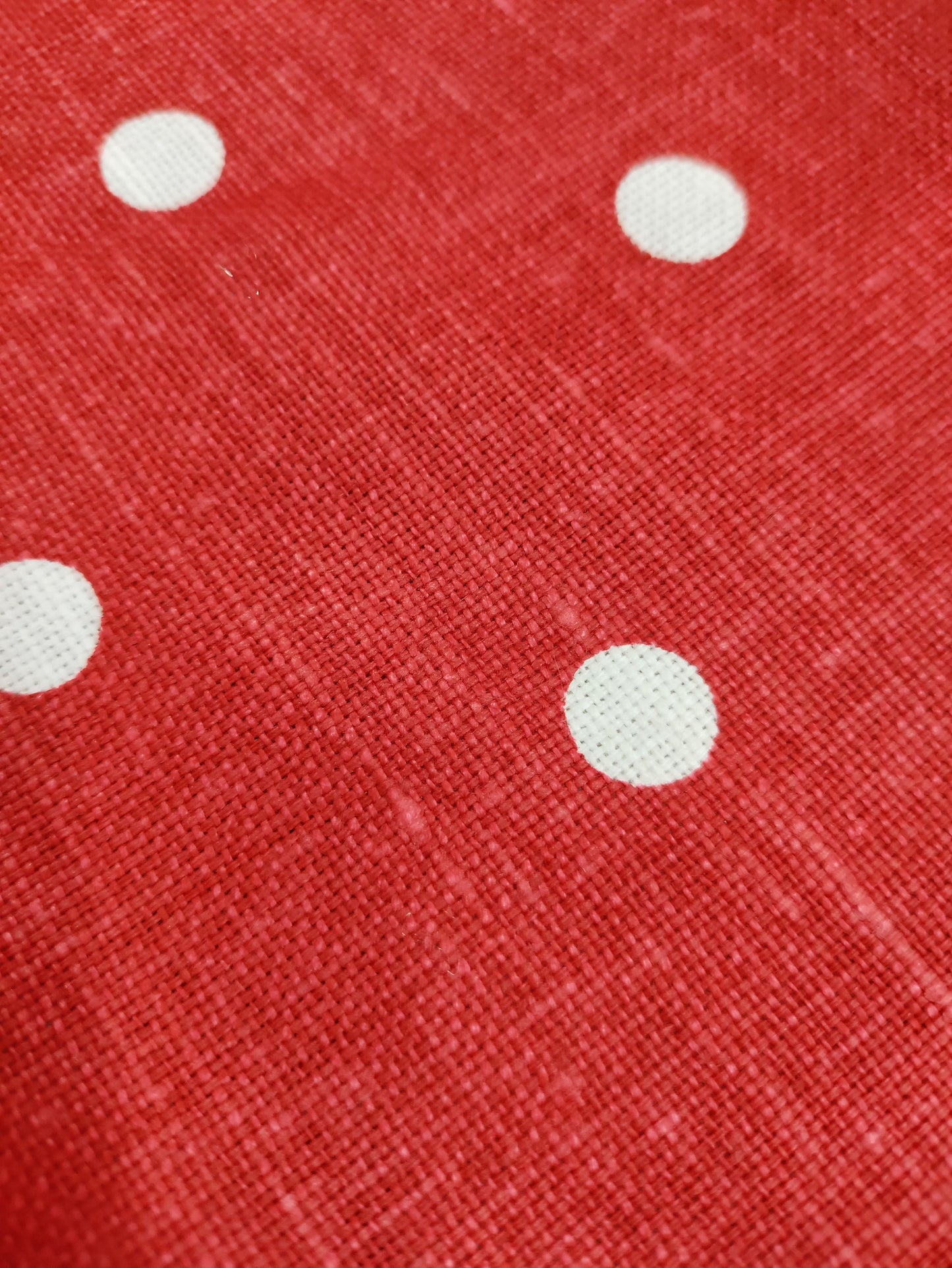 Red & White Polka Dot