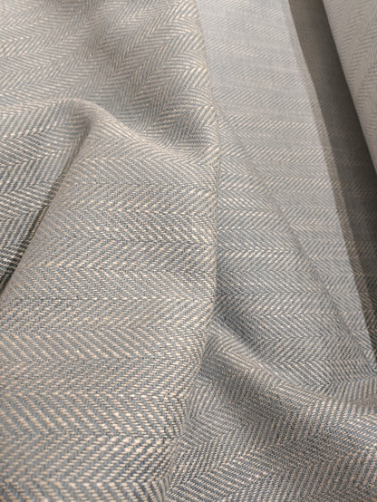 Powder Blue Herringbone