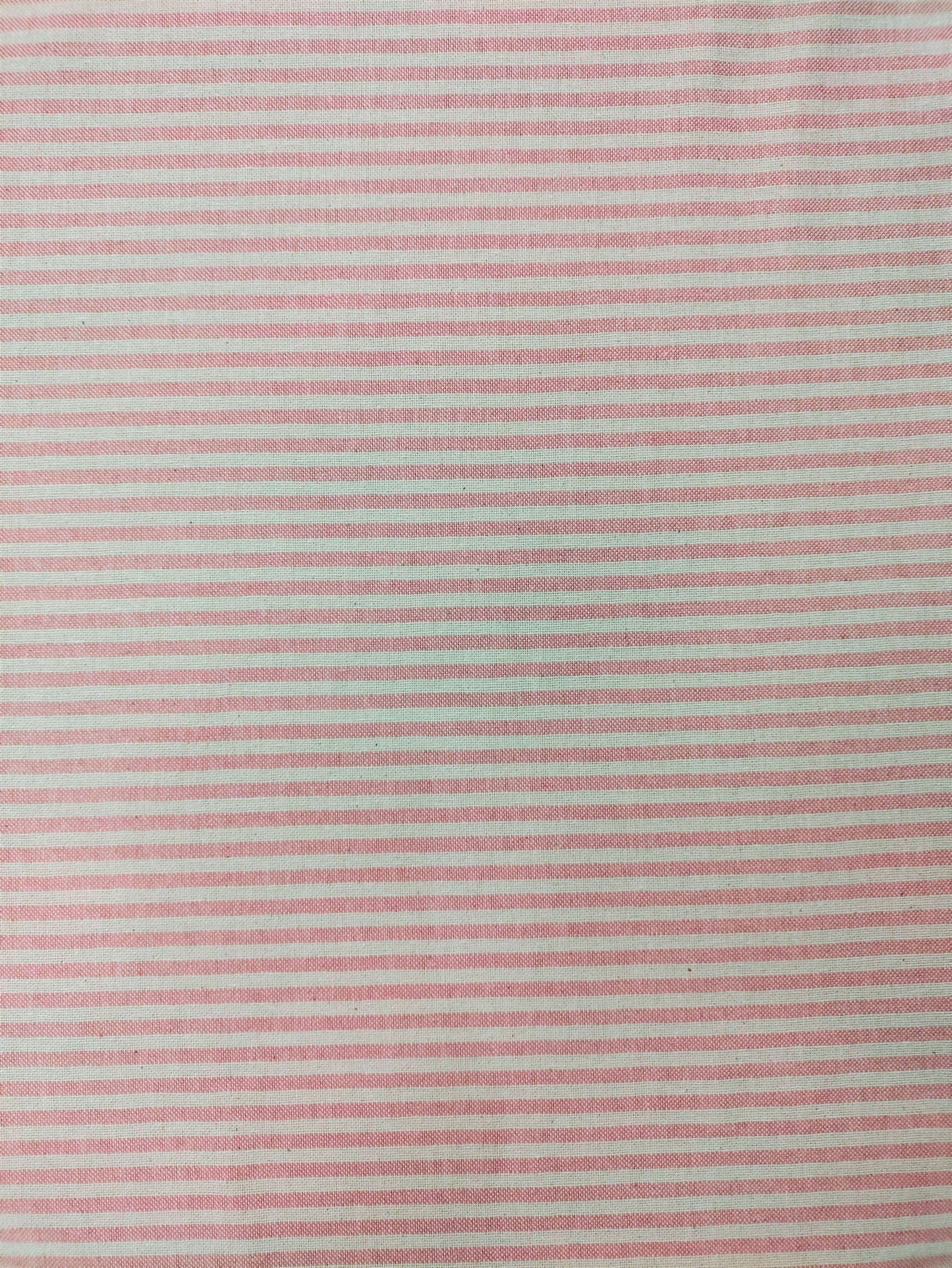 Rose Pink Stripe - Double Width