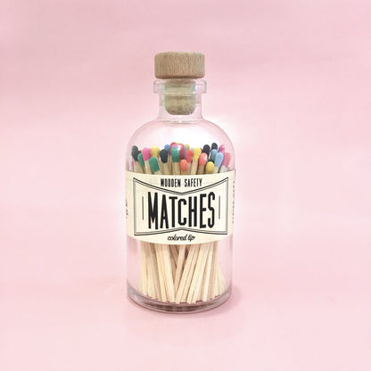 Bottled Multicoloured Matches