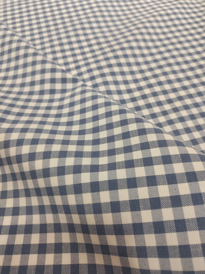 Small Blue Gingham Check