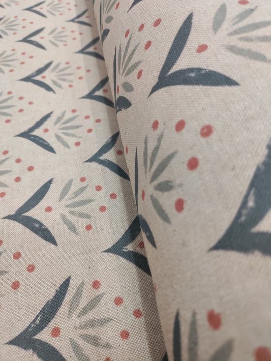Berry Block Print - Upstairs Downstairs Interiors