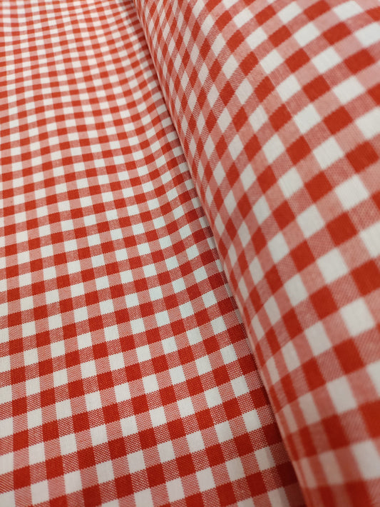 Red Gingham Check