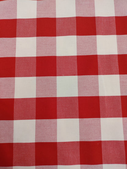 Large Red Gingham