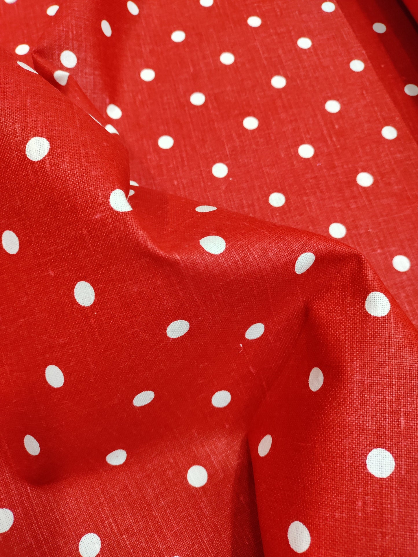 Red & White Polka Dot
