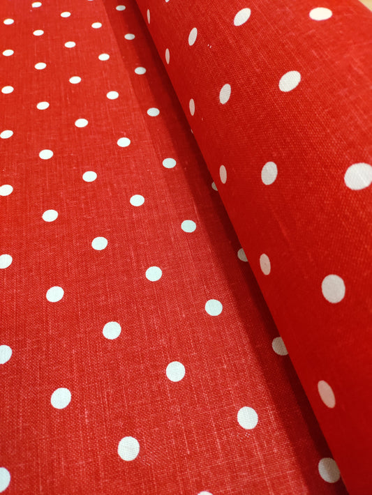 Red & White Polka Dot