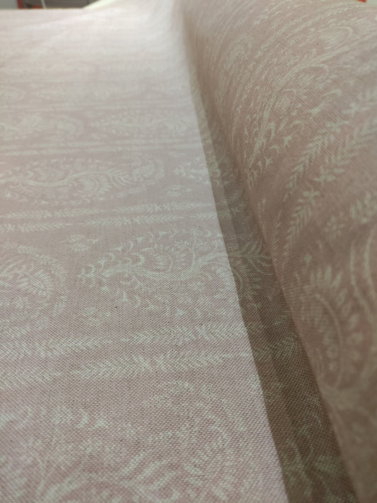 Larisa Stripe Dusky Pink - Upstairs Downstairs Interiors