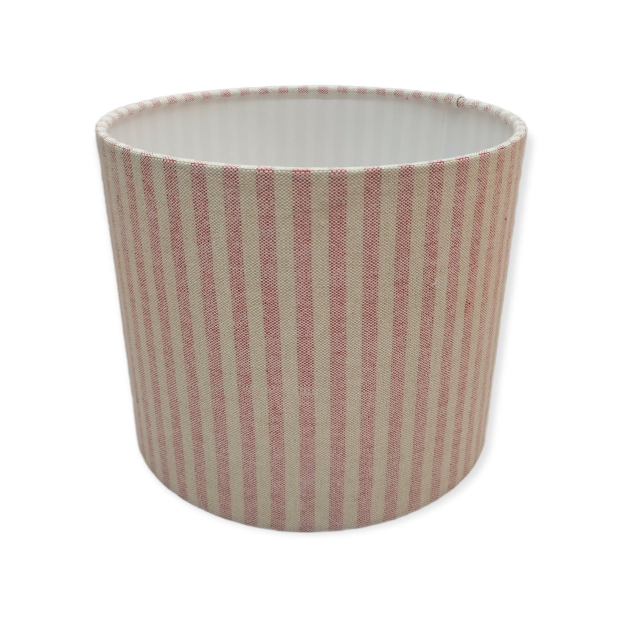 Susie Watson Pink Striped Lampshade – Upstairs Downstairs Interiors