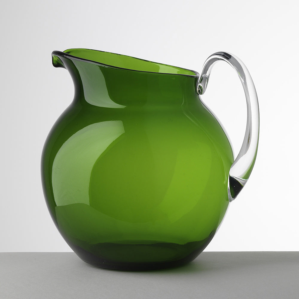 Clear Green Acrylic Pitcher
