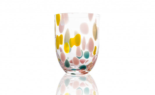 Big Confetti Tumbler - Rosa, Yellow & Tyrkys